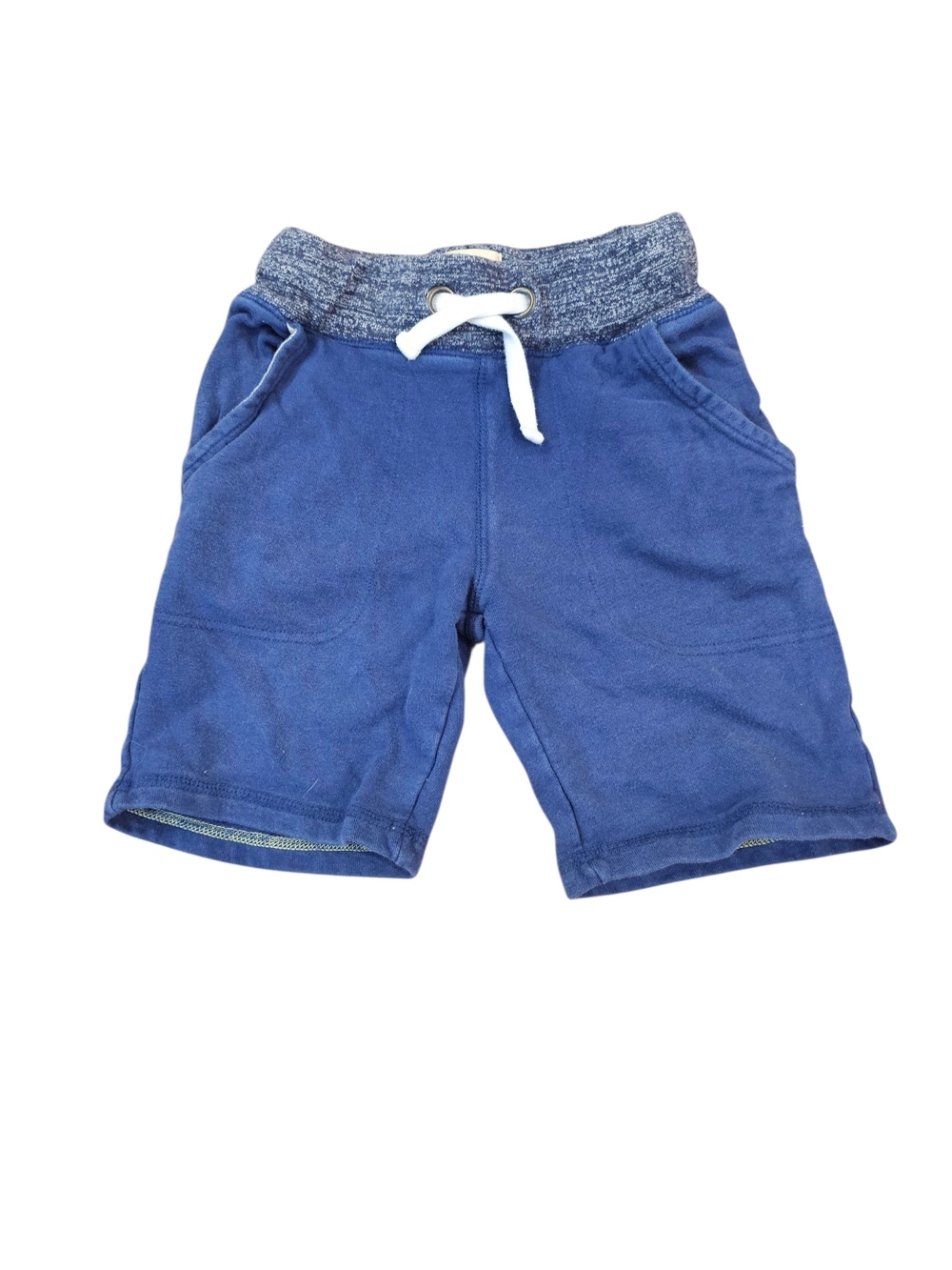 Boden- Kids Blue Knit Drawstring Shorts